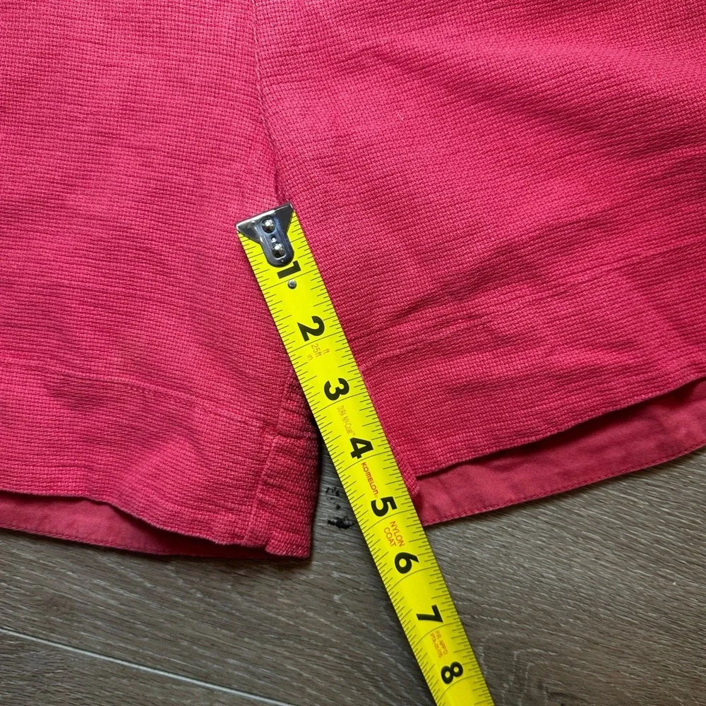 Royal Robbins Coolmesh Shorts Women Coral Pink Outdoor Hiking Cotton Size 10 NWT